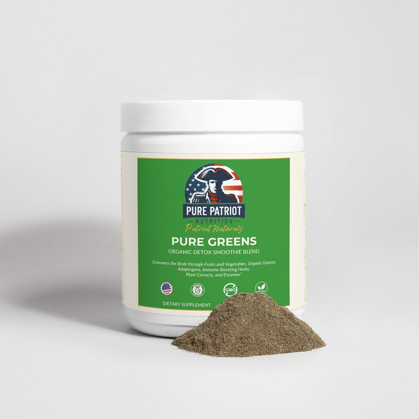 Pure Greens Organic Detox Smoothie Blend - 50 Servings