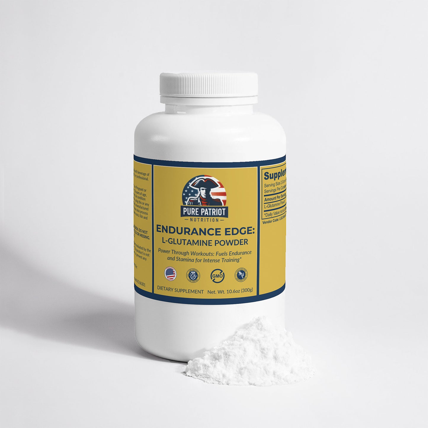 Endurance Edge L-Glutamine: 150 Servings