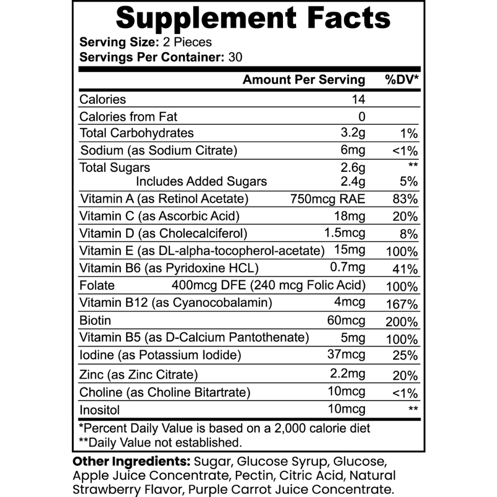 Cornerstone Complete Multivitamin Gummies